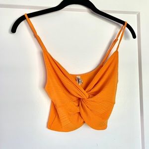 Free People Tangerine Crop 🍊